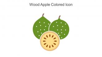 Wood Apple Colored Icon In Powerpoint Pptx Png And Editable Eps Format
