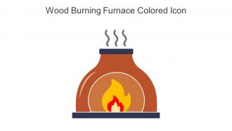 Wood Burning Furnace Colored Icon In Powerpoint Pptx Png And Editable Eps Format