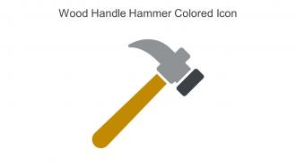 Wood Handle Hammer Colored Icon In Powerpoint Pptx Png And Editable Eps Format