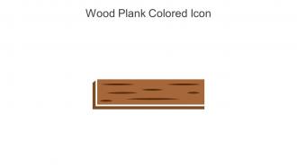 Wood Plank Colored Icon In Powerpoint Pptx Png And Editable Eps Format