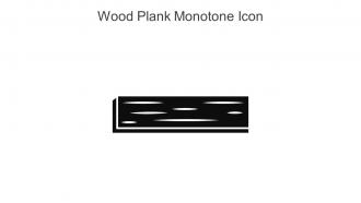 Wood Plank Monotone Icon In Powerpoint Pptx Png And Editable Eps Format