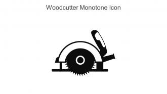 Woodcutter Monotone Icon In Powerpoint Pptx Png And Editable Eps Format