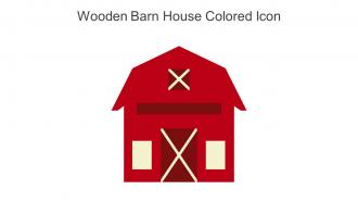 Wooden Barn House Colored Icon In Powerpoint Pptx Png And Editable Eps Format