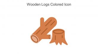 Wooden Logs Colored Icon In Powerpoint Pptx Png And Editable Eps Format