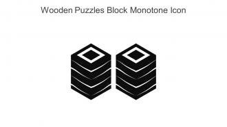 Wooden Puzzles Block Monotone Icon In Powerpoint Pptx Png And Editable Eps Format