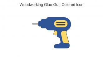 Woodworking Glue Gun Colored Icon In Powerpoint Pptx Png And Editable Eps Format