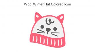 Wool Winter Hat Colored Icon In Powerpoint Pptx Png And Editable Eps Format