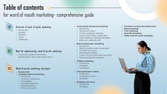 Word Of Mouth Marketing Comprehensive Guide Powerpoint Presentation Slides MKT CD V Attractive Researched