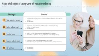 Word Of Mouth Marketing Comprehensive Guide Powerpoint Presentation Slides MKT CD V Template Designed