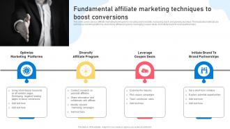 Word Of Mouth Marketing Strategies Fundamental Affiliate Marketing Techniques To Boost Conversions
