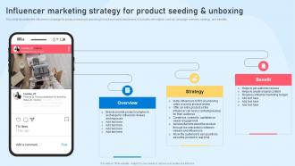 Word Of Mouth Marketing Strategies Influencer Marketing Strategy For Product Seeding And Unboxing