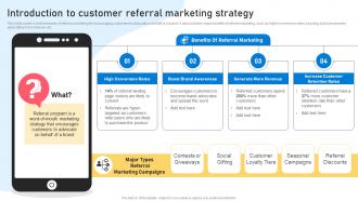 Word Of Mouth Marketing Strategies Introduction To Customer Referral Marketing Strategy