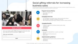 Word Of Mouth Marketing Strategies Social Gifting Referrals For Increasing Business Sales