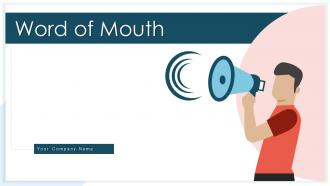 Word of mouth powerpoint ppt template bundles
