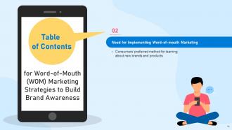 Word Of Mouth Wom Marketing Strategies To Build Brand Awareness Powerpoint Presentation Slides MKT CD Pre-designed Impactful