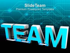 Word team teamwork business concept powerpoint templates ppt themes and graphics 0213