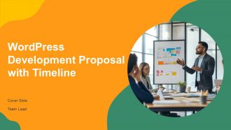 Wordpress Development Proposal With Timeline PPT Example AT