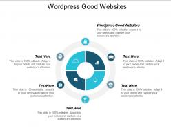Wordpress good websites ppt powerpoint presentation infographic template display cpb