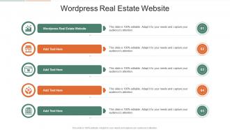 Wordpress Real Estate Website In Powerpoint And Google Slides Cpb