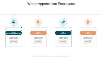 Words Appreciation Employees In Powerpoint And Google Slides Cpb
