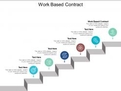 Work based contract ppt powerpoint presentation pictures graphics tutorials cpb