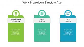 Work breakdown structure app ppt powerpoint presentation summary inspiration cpb