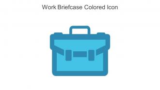 Work Briefcase Colored Icon In Powerpoint Pptx Png And Editable Eps Format