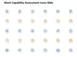 Work capability assessment icons slide growth l870 ppt portfolio