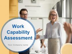 Work Capability Assessment Powerpoint Presentation Slides