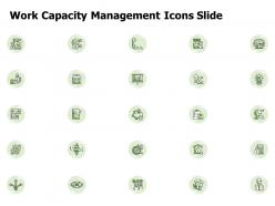 Work capacity management icons slide target l884 ppt inspiration