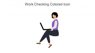 Work Checking Colored Icon In Powerpoint Pptx Png And Editable Eps Format