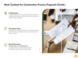 Work contract for construction process proposal contd l1498 ppt inspiration design ideas