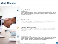 Work Contract Mutual Cooperation Ppt Powerpoint Presentation Model Graphics
