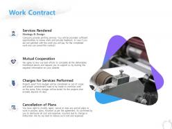 Work contract plans ppt powerpoint presentation icon mockup