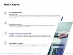 Work contract services performed ppt powerpoint presentation professional design ideas