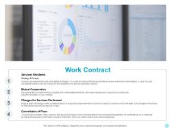 Work contract services ppt powerpoint presentation visual aids ideas