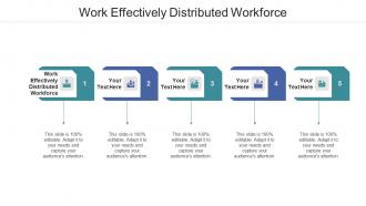 Work Effectively Distributed Workforce Ppt Powerpoint Presentation Show Images Cpb