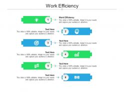 Work efficiency ppt powerpoint presentation portfolio layout cpb