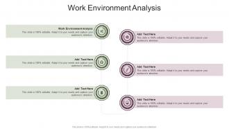 Work Environment Analysis In Powerpoint And Google Slides Cpb