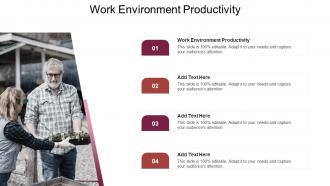 Work Environment Productivity In Powerpoint And Google Slides Cpb