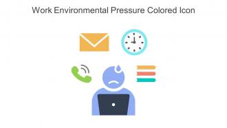Work Environmental Pressure Colored Icon In Powerpoint Pptx Png And Editable Eps Format