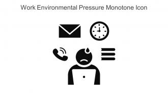Work Environmental Pressure Monotone Icon In Powerpoint Pptx Png And Editable Eps Format