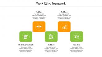 Work ethic teamwork ppt powerpoint presentation icon infographics cpb