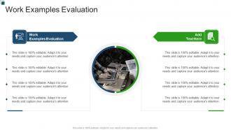 Work Examples Evaluation In Powerpoint And Google Slides Cpb