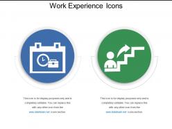 Work experience icons