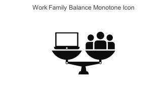 Work Family Balance Monotone Icon In Powerpoint Pptx Png And Editable Eps Format