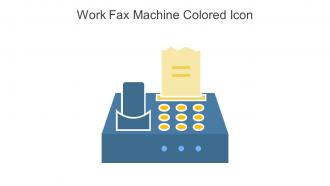 Work Fax Machine Colored Icon In Powerpoint Pptx Png And Editable Eps Format