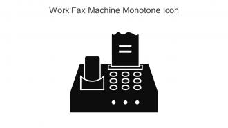 Work Fax Machine Monotone Icon In Powerpoint Pptx Png And Editable Eps Format