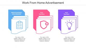 Work From Home Advertisement Ppt Powerpoint Presentation Portfolio Styles Cpb