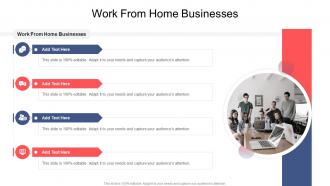 Work From Home Businesses In Powerpoint And Google Slides Cpb